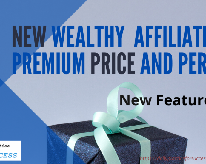 New Wealthy Affiliate Price