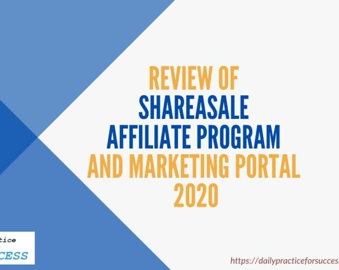 Review of Shareasale Affiliate Program and Marketing portal 2020