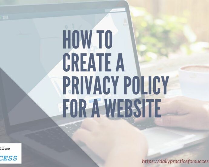 How to create a Privacy Policy for a website